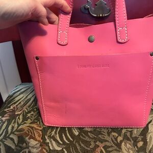 Portland Leather Goods mini crossbody in Margot